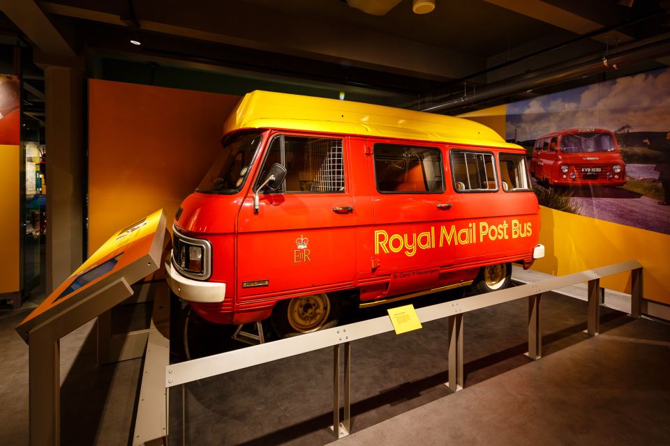 London: Postal Museum Entry Ticket and Underground Rail Ride - Penny Black and Flintlock Pistols: The Postal Story Gets Real