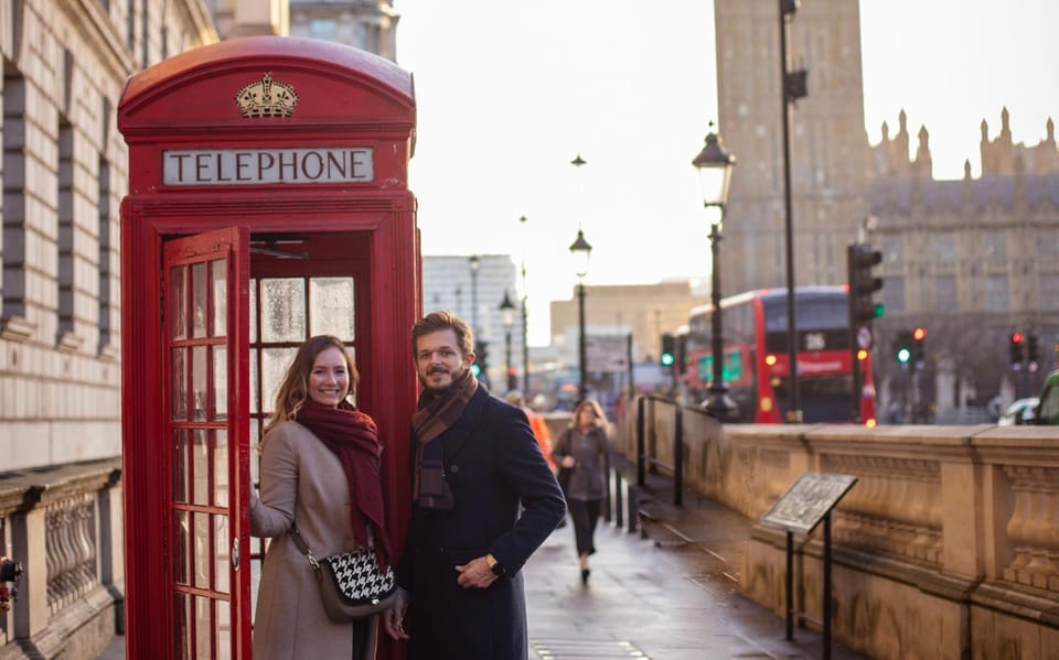 London: Private Photoshoot with Video Clip Option - Price and Value: $161 for a Private Group (Up to 10 People)