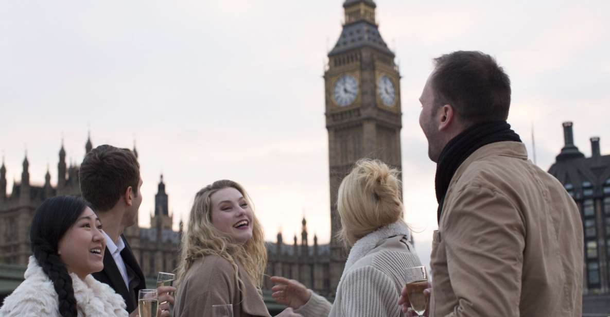 London: River Thames Evening Cruise with Bubbly and Canapés - Bubbly and canapés: the included treat, with a reality check