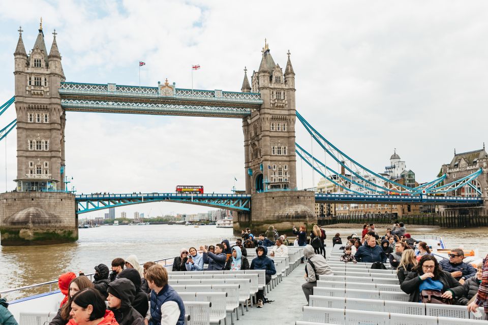 London: River Thames Hop-On Hop-Off Sightseeing Cruise - Shakespeare’s Globe, HMS Belfast, and the Shard: history meets modern London