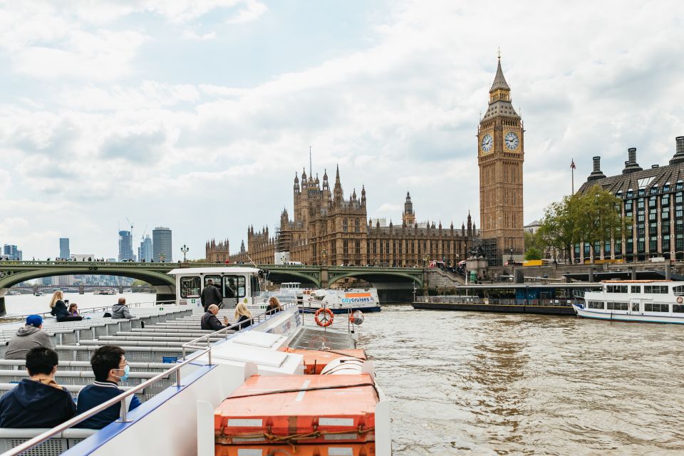 London: River Thames Hop-On Hop-Off Sightseeing Cruise - Tower Millennium Pier: the best “decision point” of the day