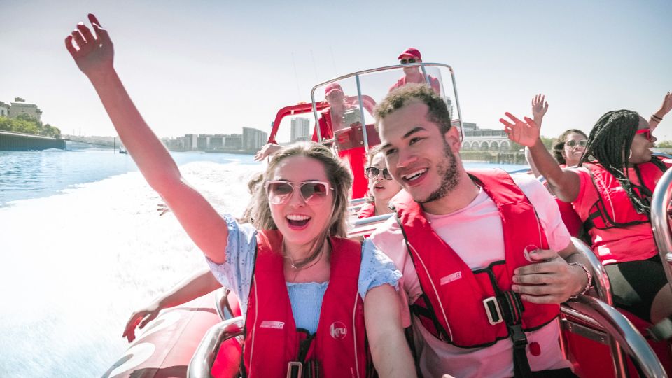 London: River Thames Speed Boat Tour - Comedian guide energy: safety briefing plus jokes that land