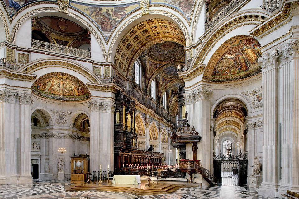 London: St Paul's Cathedral Entry Ticket - Crypt visit: tombs and memorials that give the building weight
