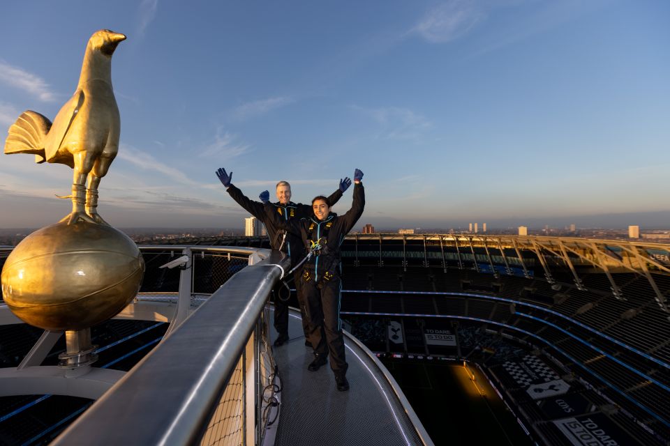 London: Tottenham Hotspur Stadium Skywalk Experience - A high-wire look at Tottenham: from pitch to skywalk