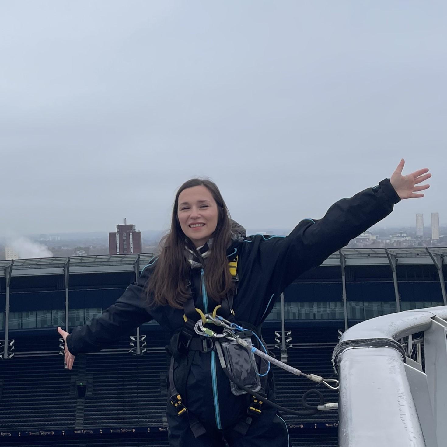 London: Tottenham Hotspur Stadium Skywalk Experience - Up to the golden cockerel: climbing inside the stadium