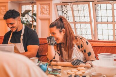 London: Traditional English Scone Making and Tea Workshop - De Hems Dutch Cafe Bar: the meeting point and your first hurdle (timing)