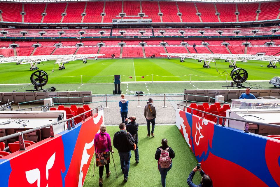 London: Wembley Stadium Guided Tour - Entering the Wembley experience where legends actually walked