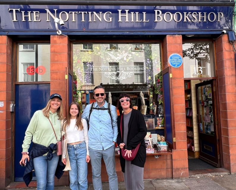 Notting Hill Walk Celebrities and Film Locations- London - Portobello Road and the surrounding streets: market energy meets film atmosphere