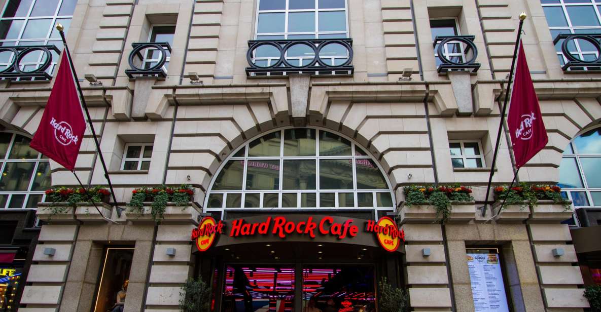Picadilly Circus: Hard Rock Cafe Set Menu Lunch or Dinner - Timing and planning: how to fit this into a London day