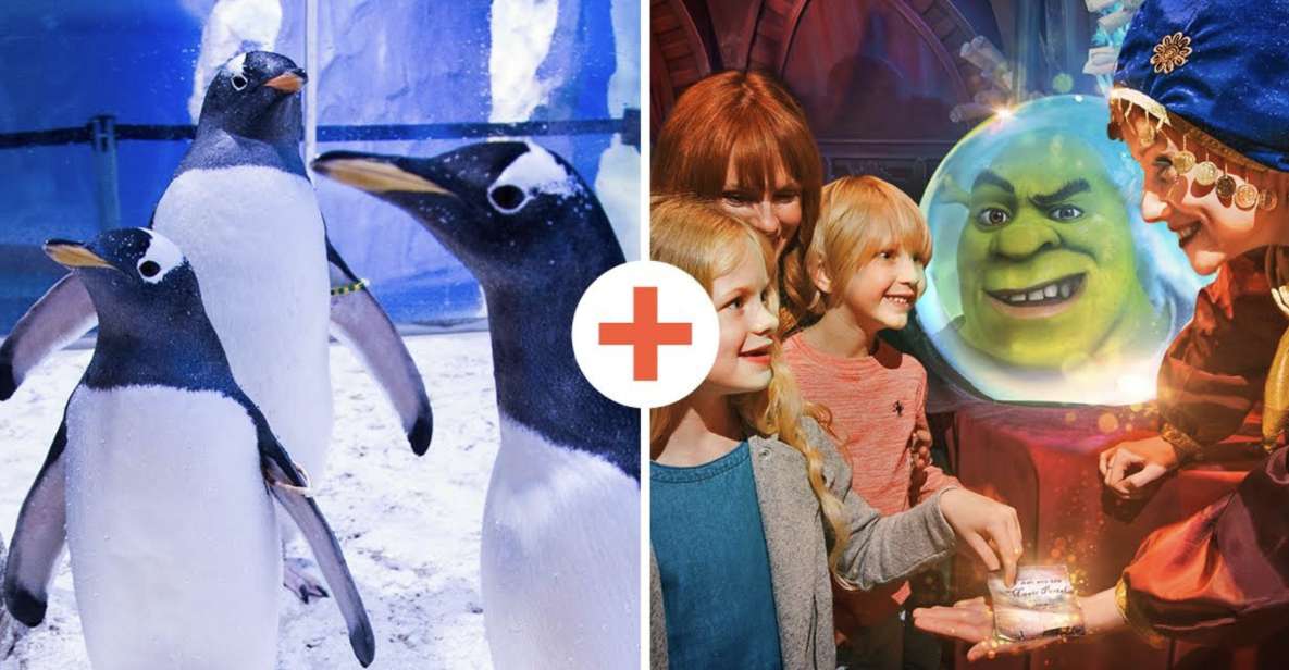 SEA LIFE London & DreamWorks Shrek's Adventure: Combo Ticket - Key highlights to know