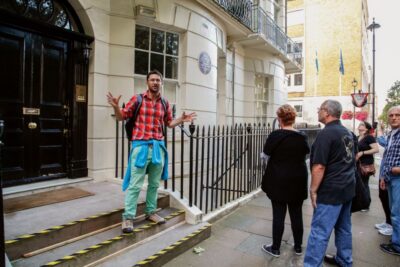 The Beatles London Walking Tour - Denmark Street and Soho Square: the music business vibe